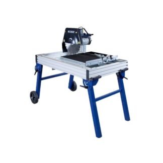 Stenskære/flisekærer/vådskære bord m/hjul leje pr. dag (Inhouse)