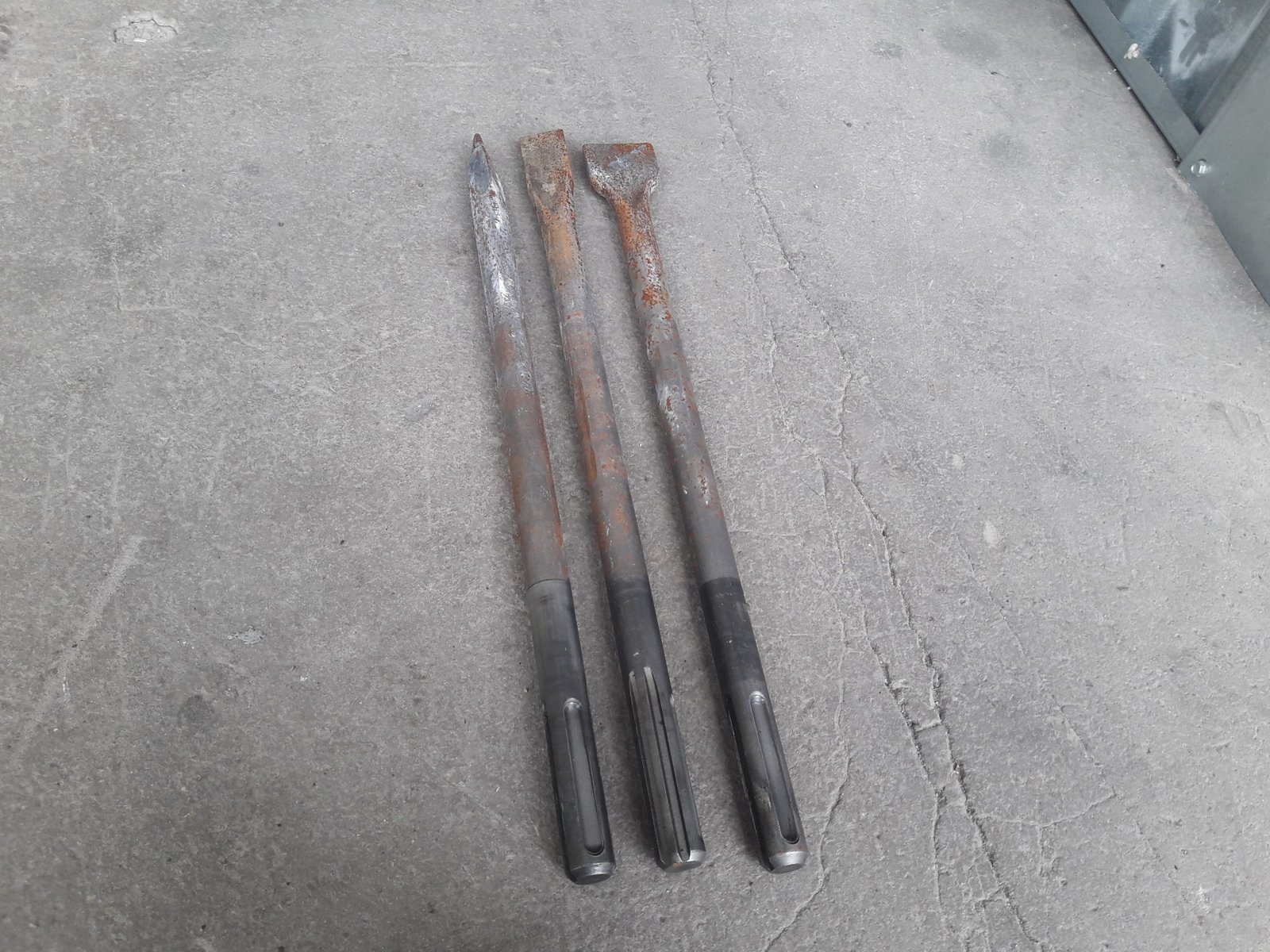 Mejsler til betonhammer