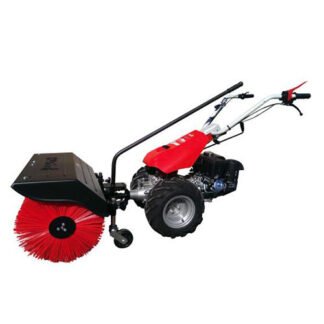 Lej traktor med kost eller fræser