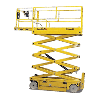 Lej saxlift hos Slots Bjergby Maskinudlejning