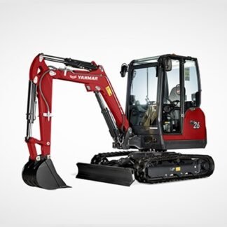 Lej minigraver hos Slots Bjergby Maskinudlejning