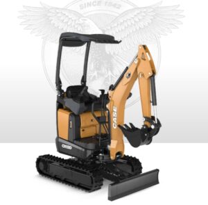 Lej minigraver IH Case CX12D