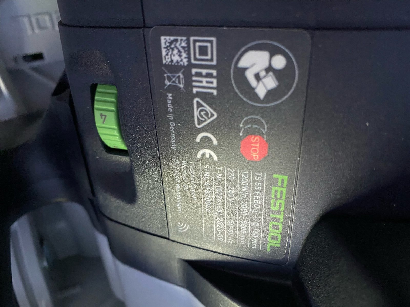 Lej Dyksav Festool TS55 pr. dag - Billede 9