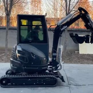 Lej bemandet gravemaskine 2,5 tons pr. time