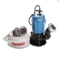 Tsurumi dykpumpe HS2 4S med 15 meter slange